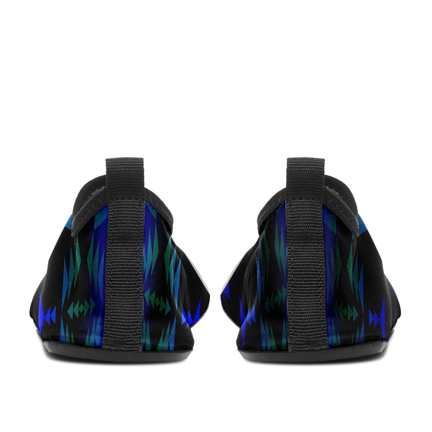 Between the Blue Ridge Mountains Sockamoccs Kid's Slip On Shoes 49 Dzine