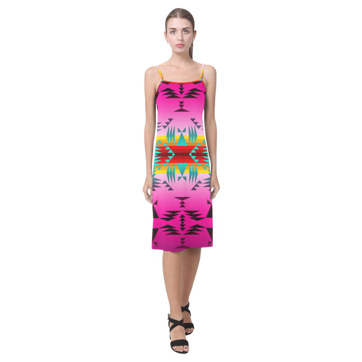 Between the Cascade Mountains Alcestis Slip Dress (Model D05) Alcestis Slip Dress (D05) e-joyer