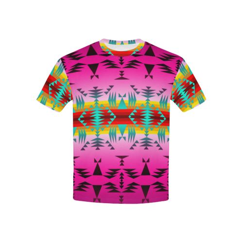 Between the Cascade Mountains All Over Print T-shirt for Kid (USA Size) (Model T40) All Over Print T-shirt for Kid (T40) e-joyer