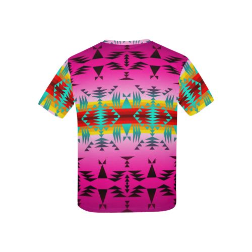 Between the Cascade Mountains All Over Print T-shirt for Kid (USA Size) (Model T40) All Over Print T-shirt for Kid (T40) e-joyer
