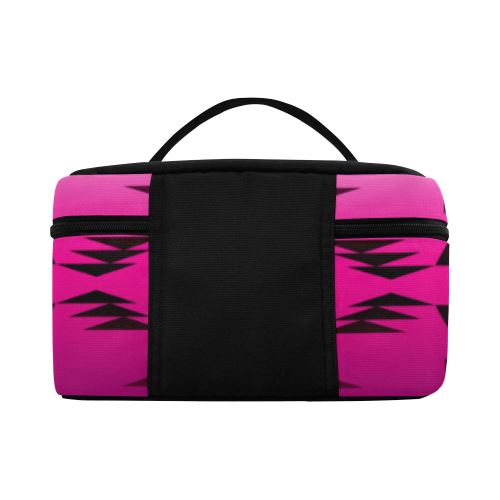 Between the Cascade Mountains Cosmetic Bag/Large (Model 1658) Cosmetic Bag e-joyer