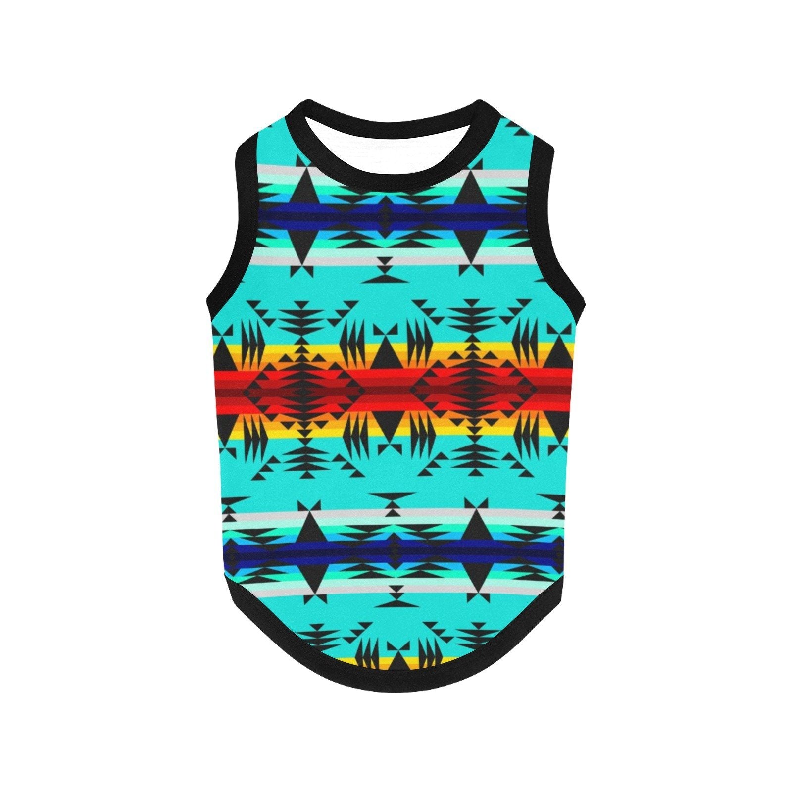 Between the Mountains All Over Print Pet Tank Top Pet Tank Top e-joyer