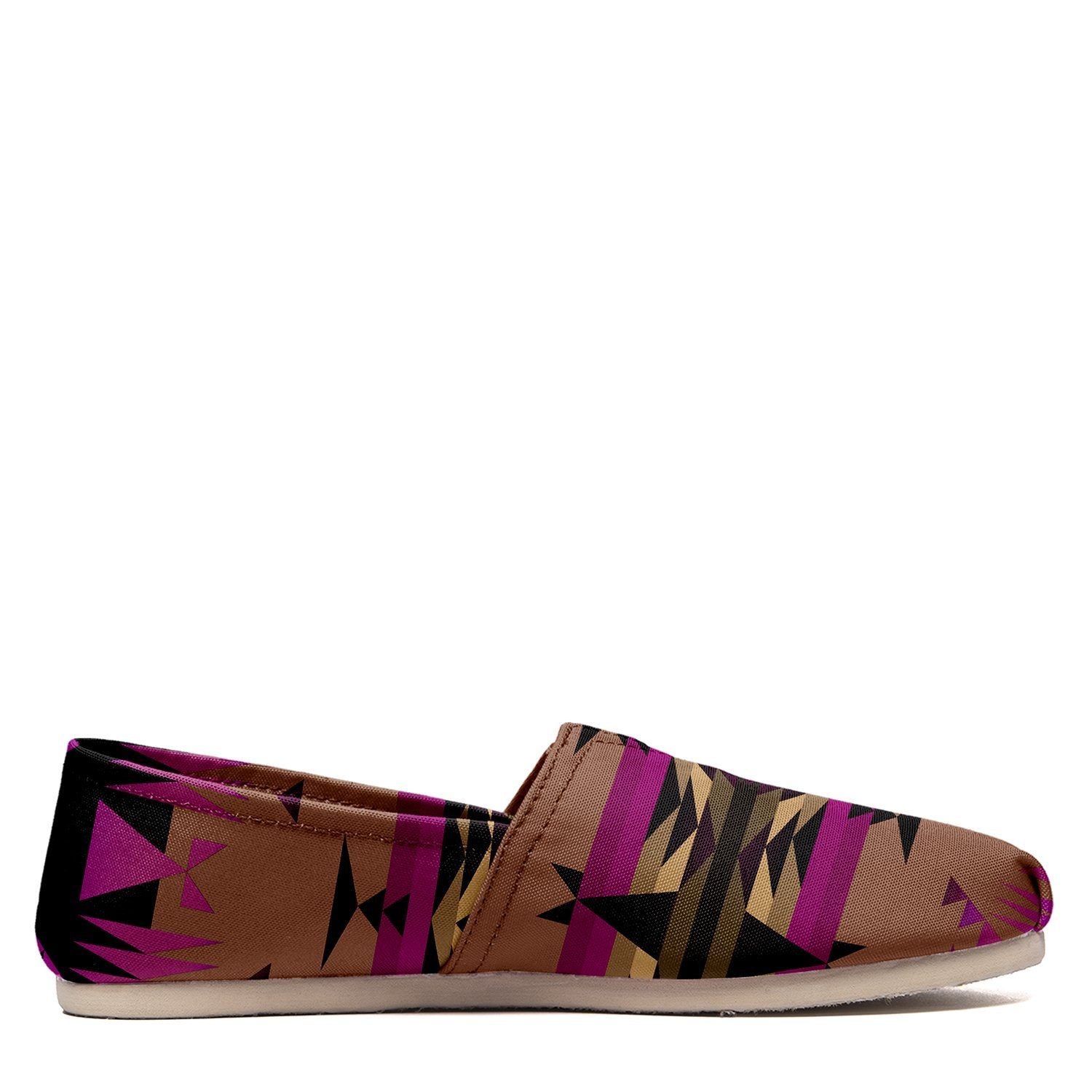 Between the Mountains Berry Casual Unisex Slip On Shoe Herman