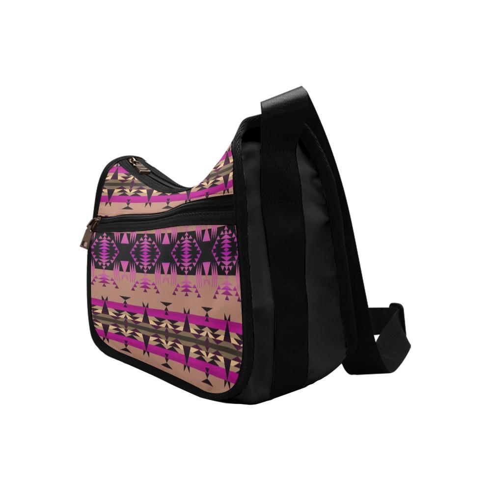 Between the Mountains Berry Crossbody Bags (Model 1616) Crossbody Bags (1616) e-joyer
