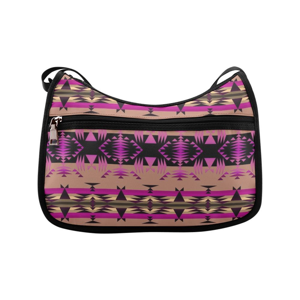 Between the Mountains Berry Crossbody Bags (Model 1616) Crossbody Bags (1616) e-joyer