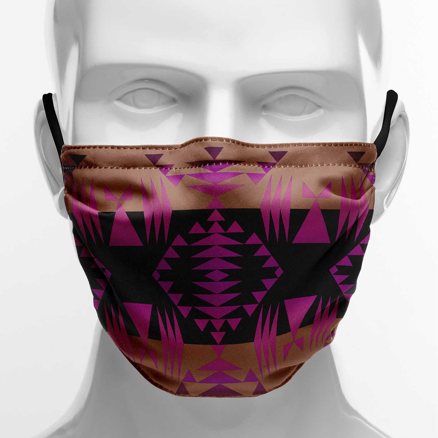 Between the Mountains Berry Face Cover Herman