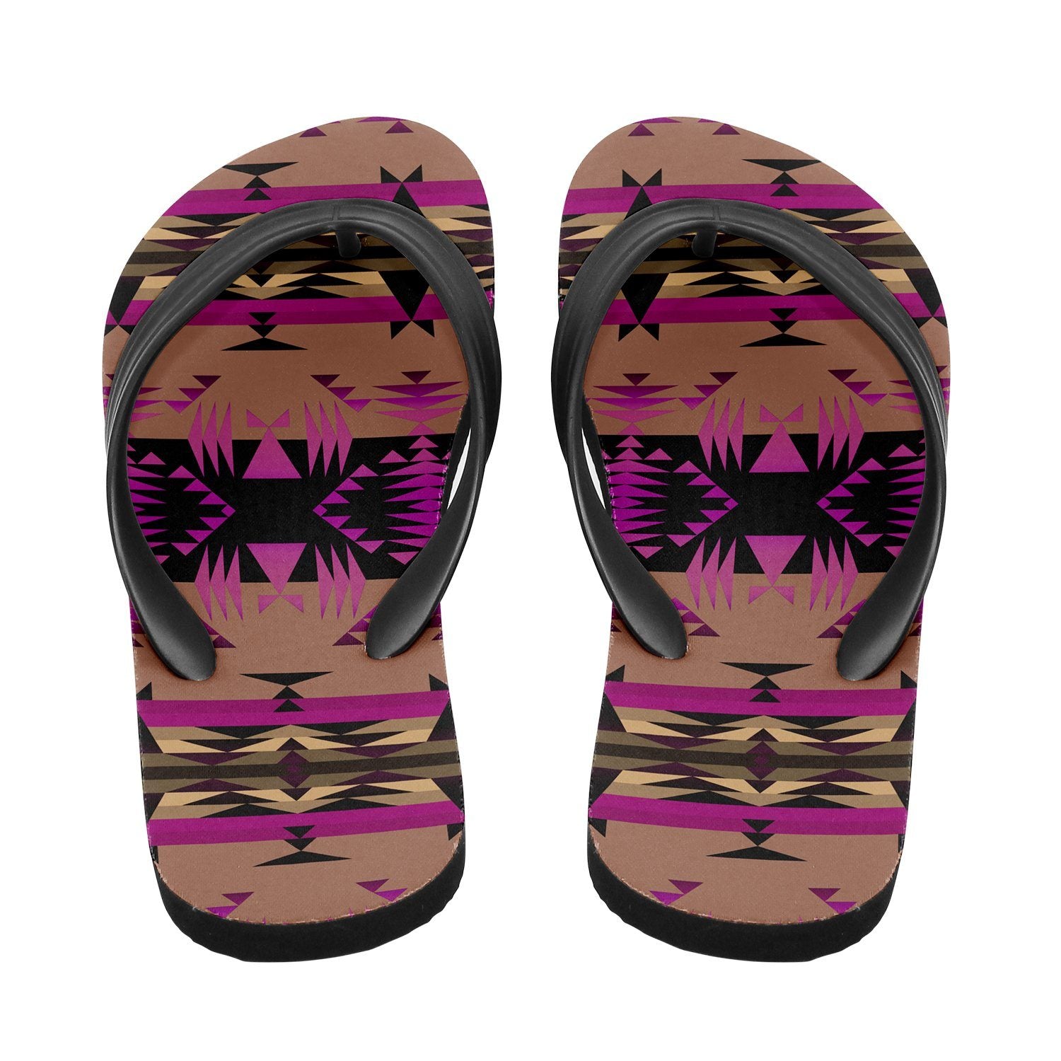 Between the Mountains Berry Flip Flops 49 Dzine