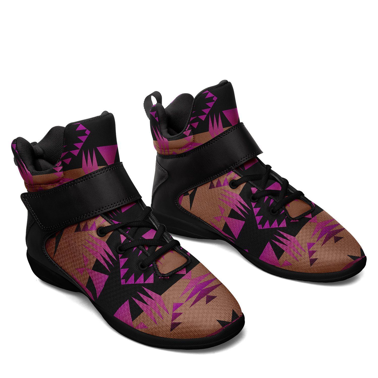 Between the Mountains Berry Ipottaa Basketball / Sport High Top Shoes - Black Sole 49 Dzine