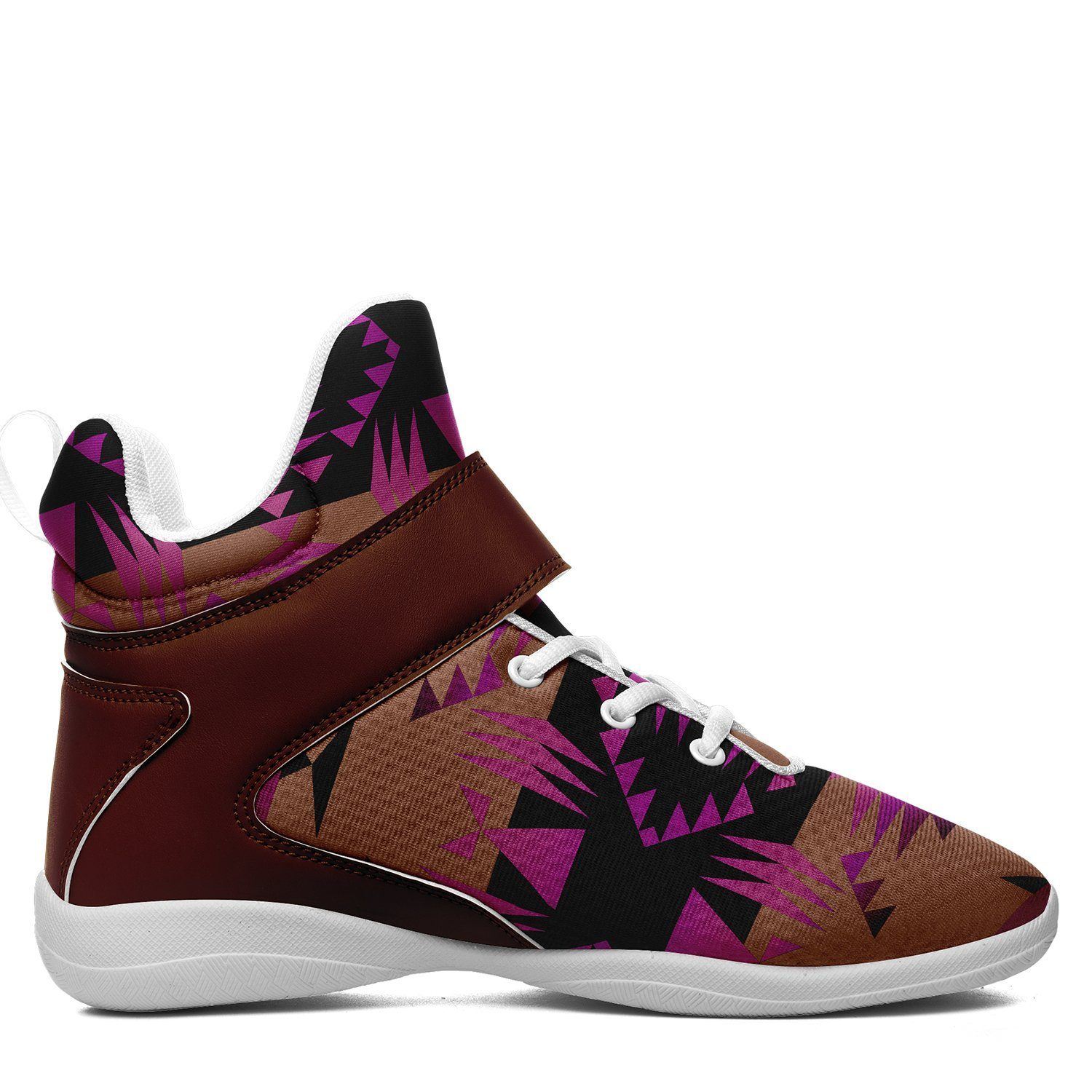 Between the Mountains Berry Kid's Ipottaa Basketball / Sport High Top Shoes 49 Dzine