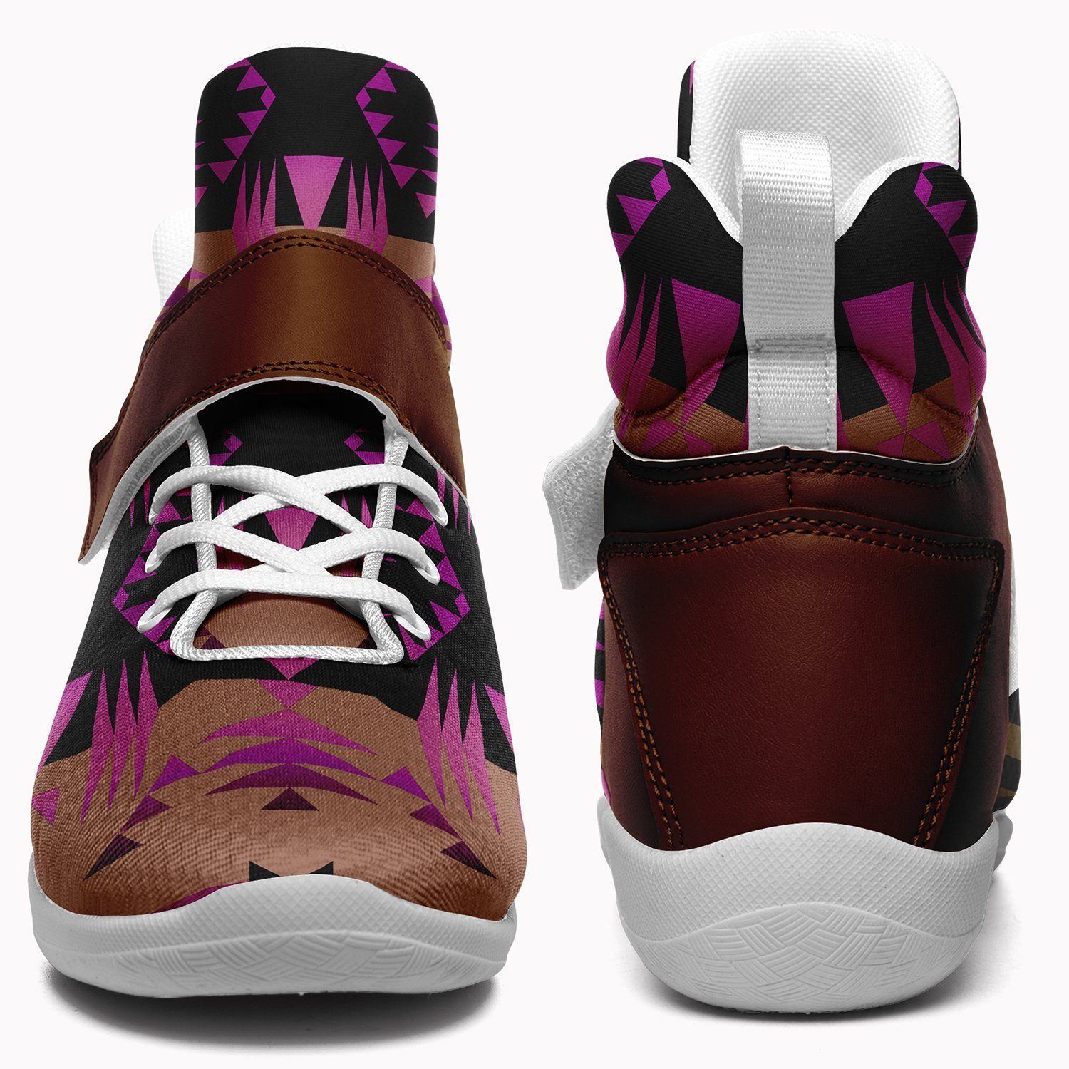 Between the Mountains Berry Kid's Ipottaa Basketball / Sport High Top Shoes 49 Dzine
