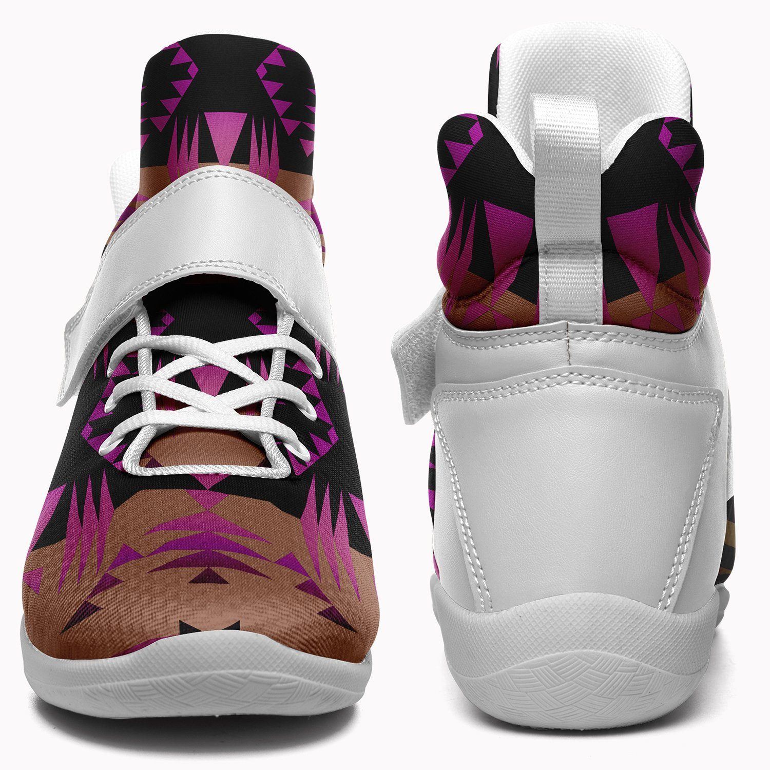 Between the Mountains Berry Kid's Ipottaa Basketball / Sport High Top Shoes 49 Dzine