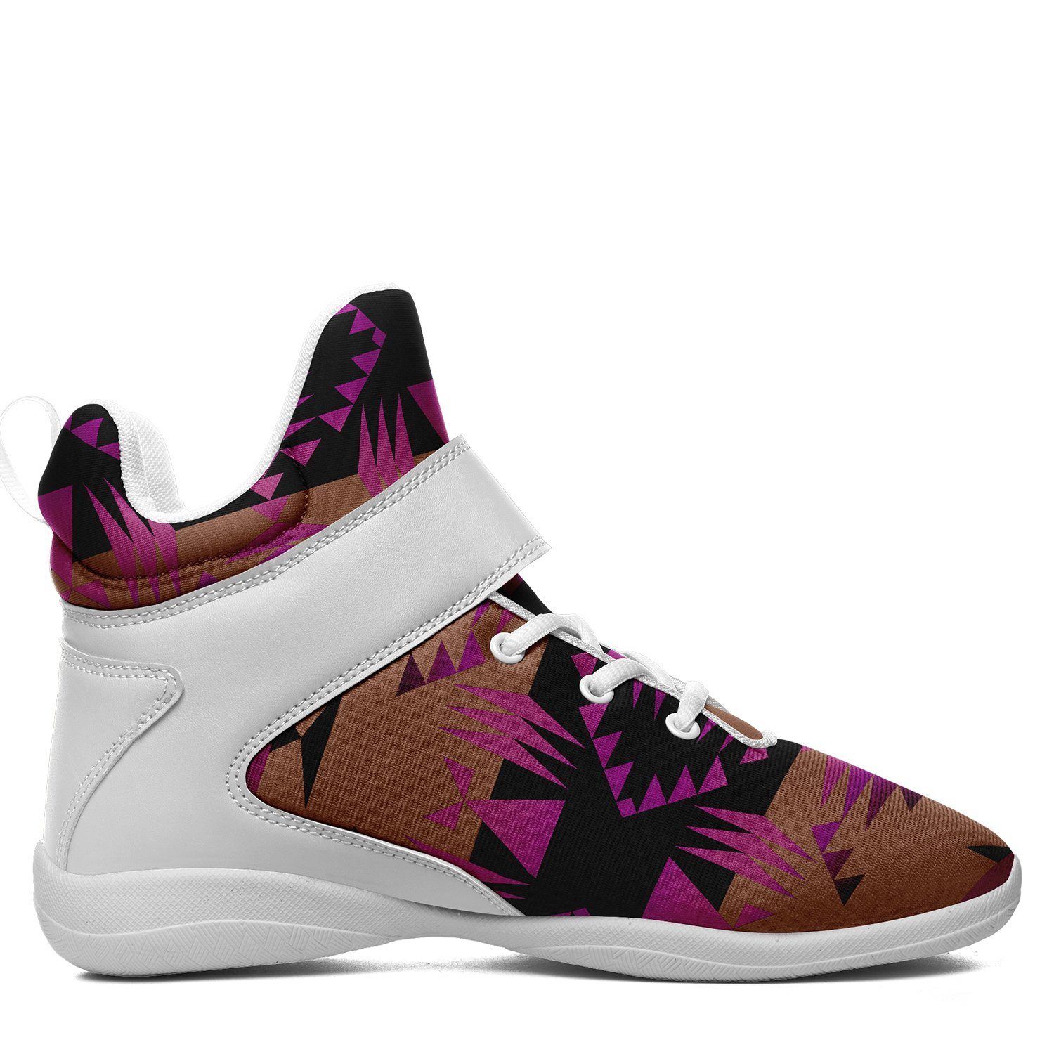 Between the Mountains Berry Kid's Ipottaa Basketball / Sport High Top Shoes 49 Dzine