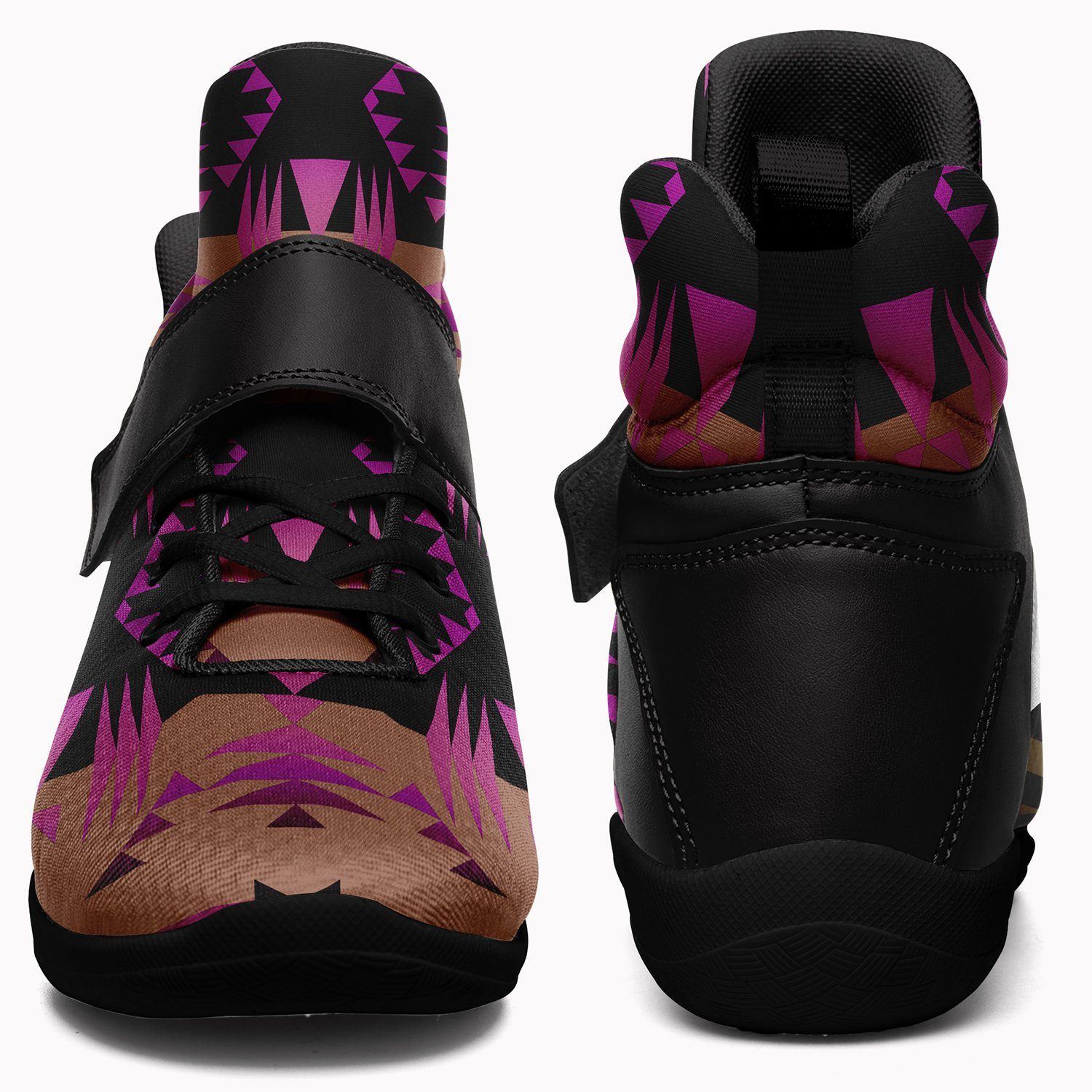 Between the Mountains Berry Kid's Ipottaa Basketball / Sport High Top Shoes 49 Dzine