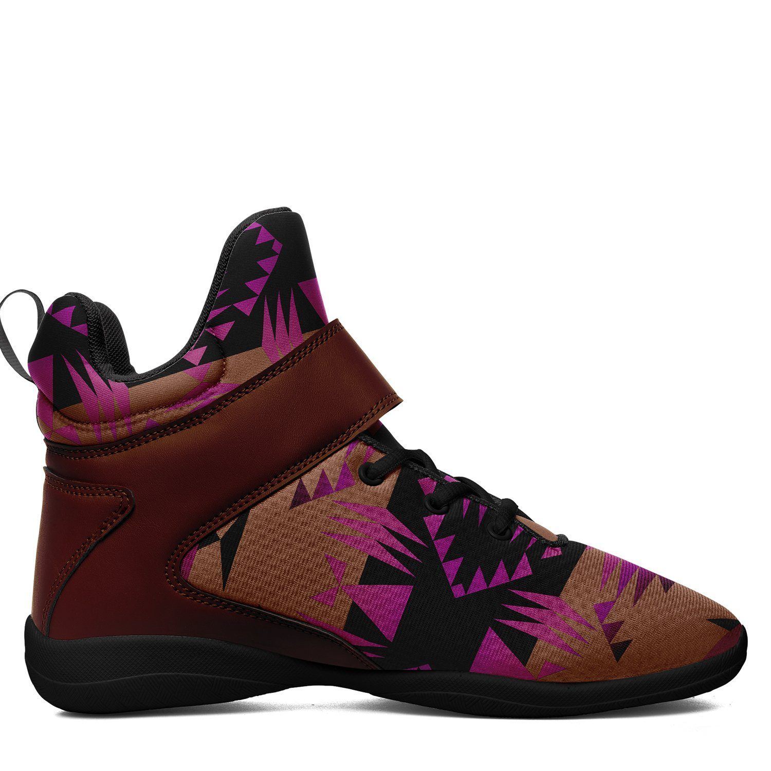 Between the Mountains Berry Kid's Ipottaa Basketball / Sport High Top Shoes 49 Dzine