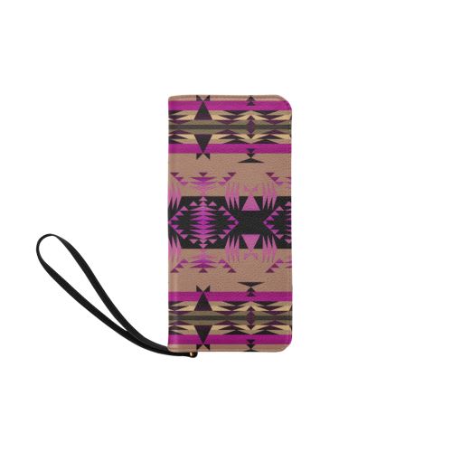 Between the Mountains Berry Women's Clutch Purse (Model 1637) Women's Clutch Purse (1637) e-joyer