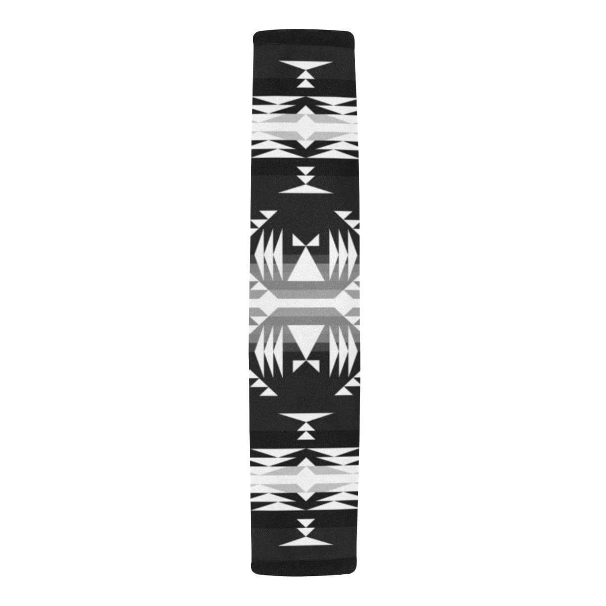 Between the Mountains Black and White Car Seat Belt Cover 7''x12.6'' Car Seat Belt Cover 7''x12.6'' e-joyer