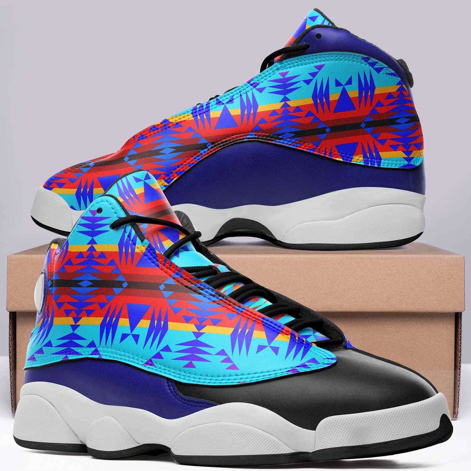 Between the Mountains Blue Athletic Shoes Herman