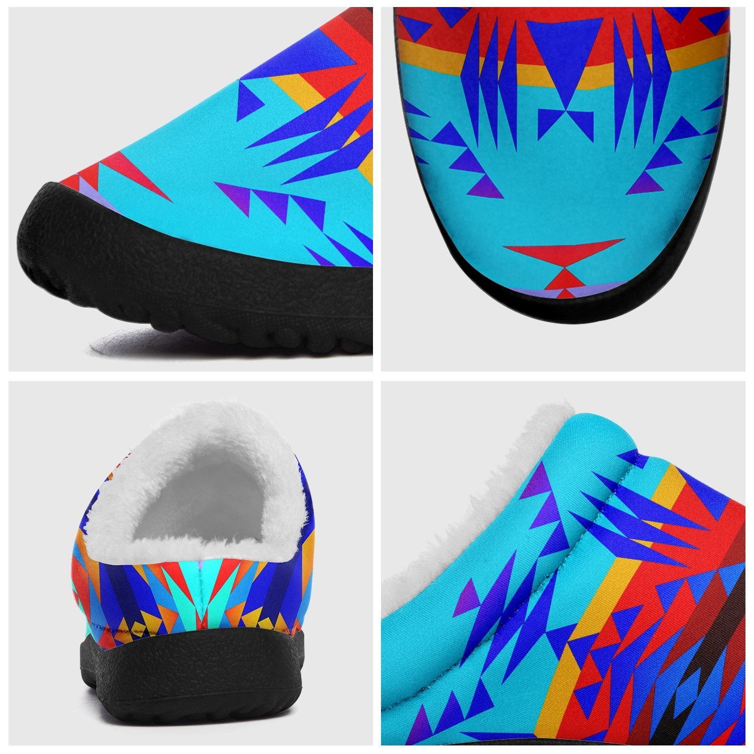 Between the Mountains Blue Ikinnii Indoor Slipper 49 Dzine
