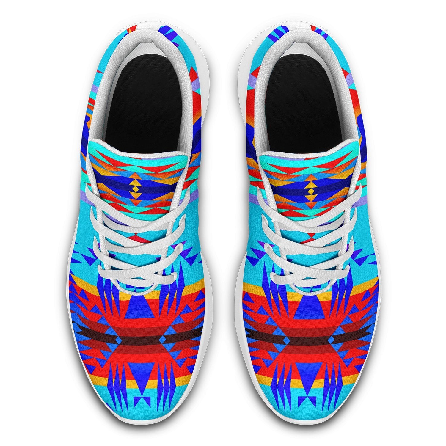 Between the Mountains Blue Ikkaayi Sport Sneakers 49 Dzine
