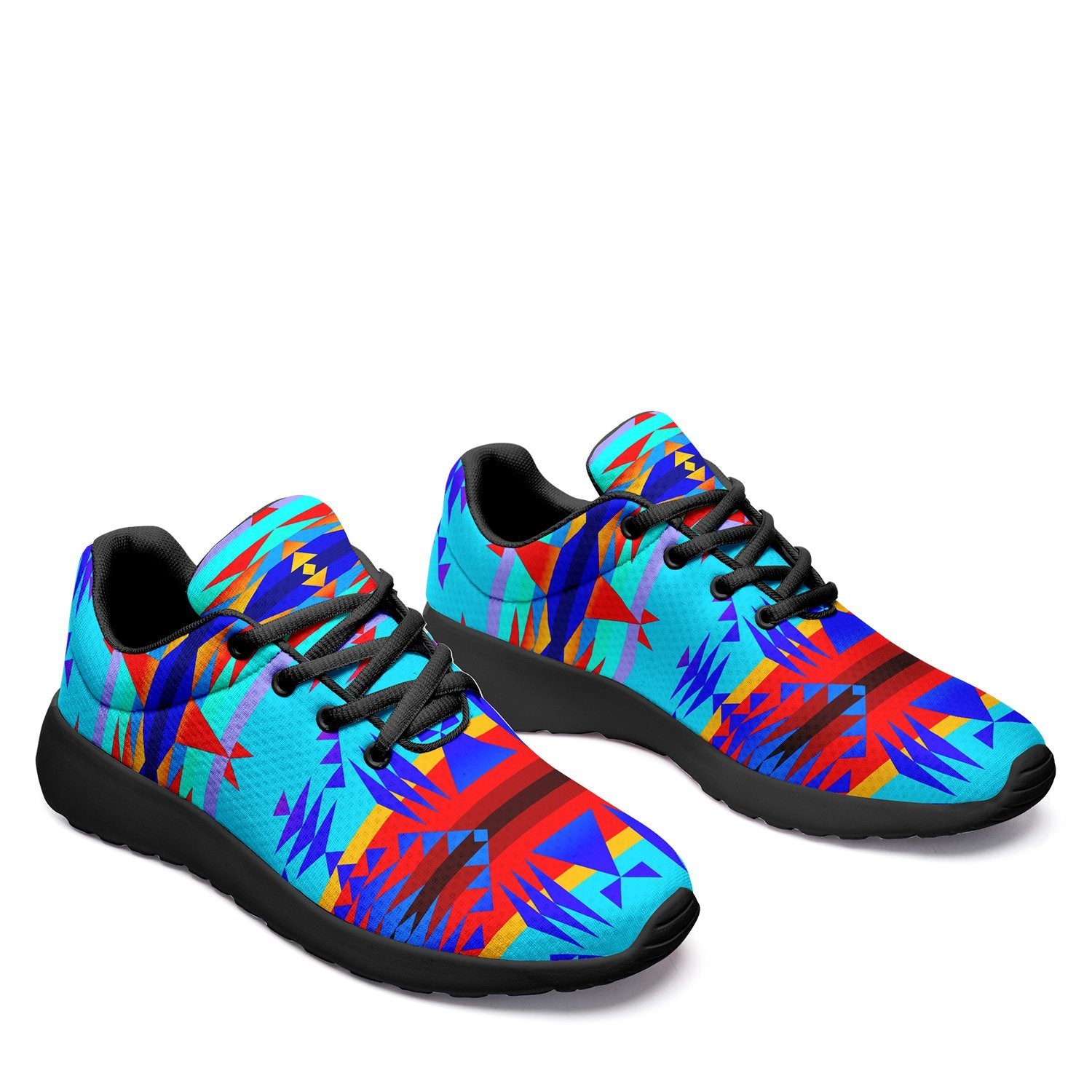 Between the Mountains Blue Ikkaayi Sport Sneakers 49 Dzine