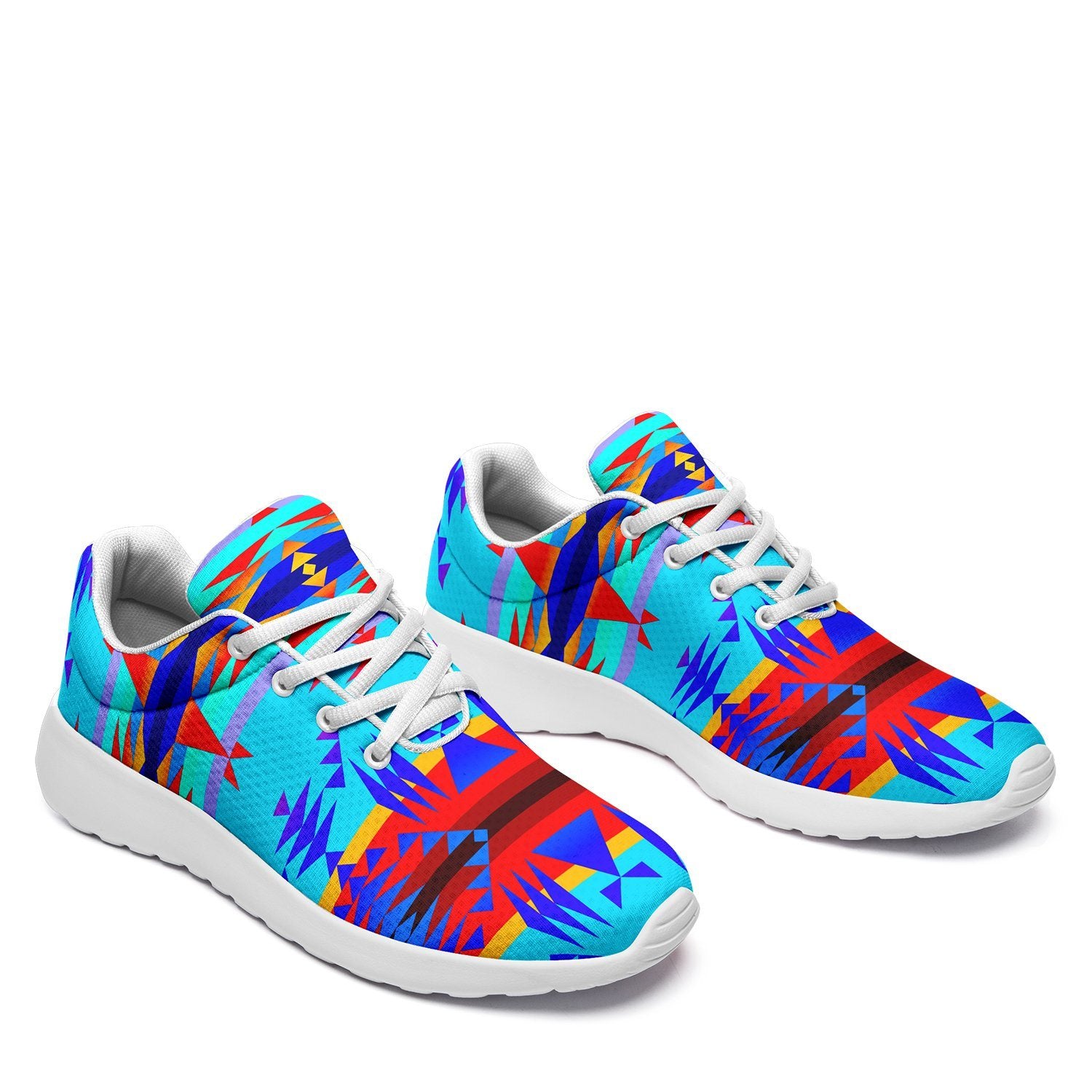 Between the Mountains Blue Ikkaayi Sport Sneakers 49 Dzine
