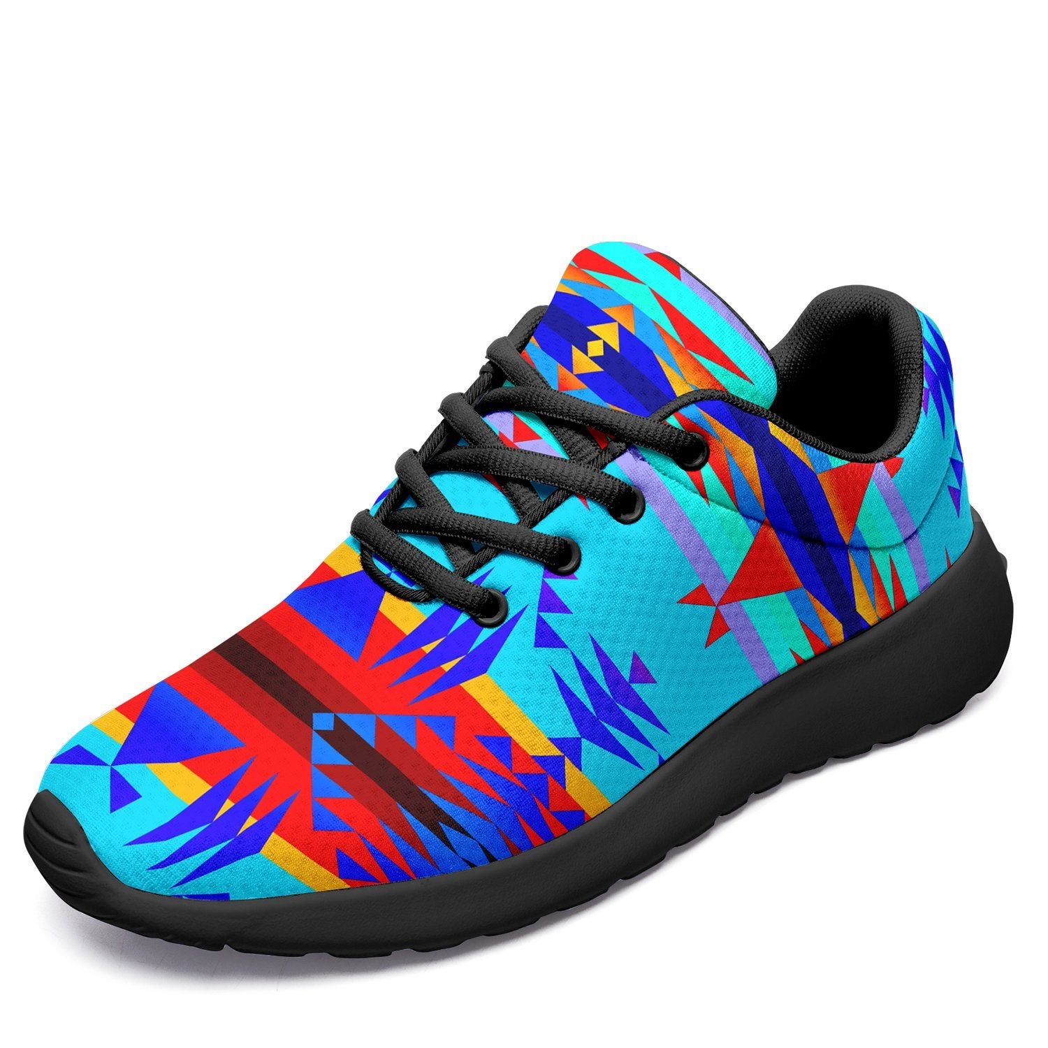 Between the Mountains Blue Ikkaayi Sport Sneakers 49 Dzine US Women 4.5 / US Youth 3.5 / EUR 35 Black Sole