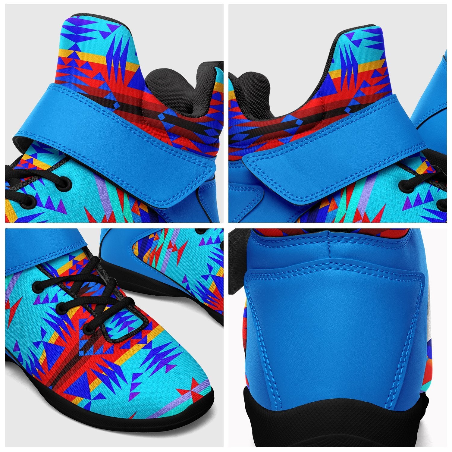 Between the Mountains Blue Ipottaa Basketball / Sport High Top Shoes 49 Dzine