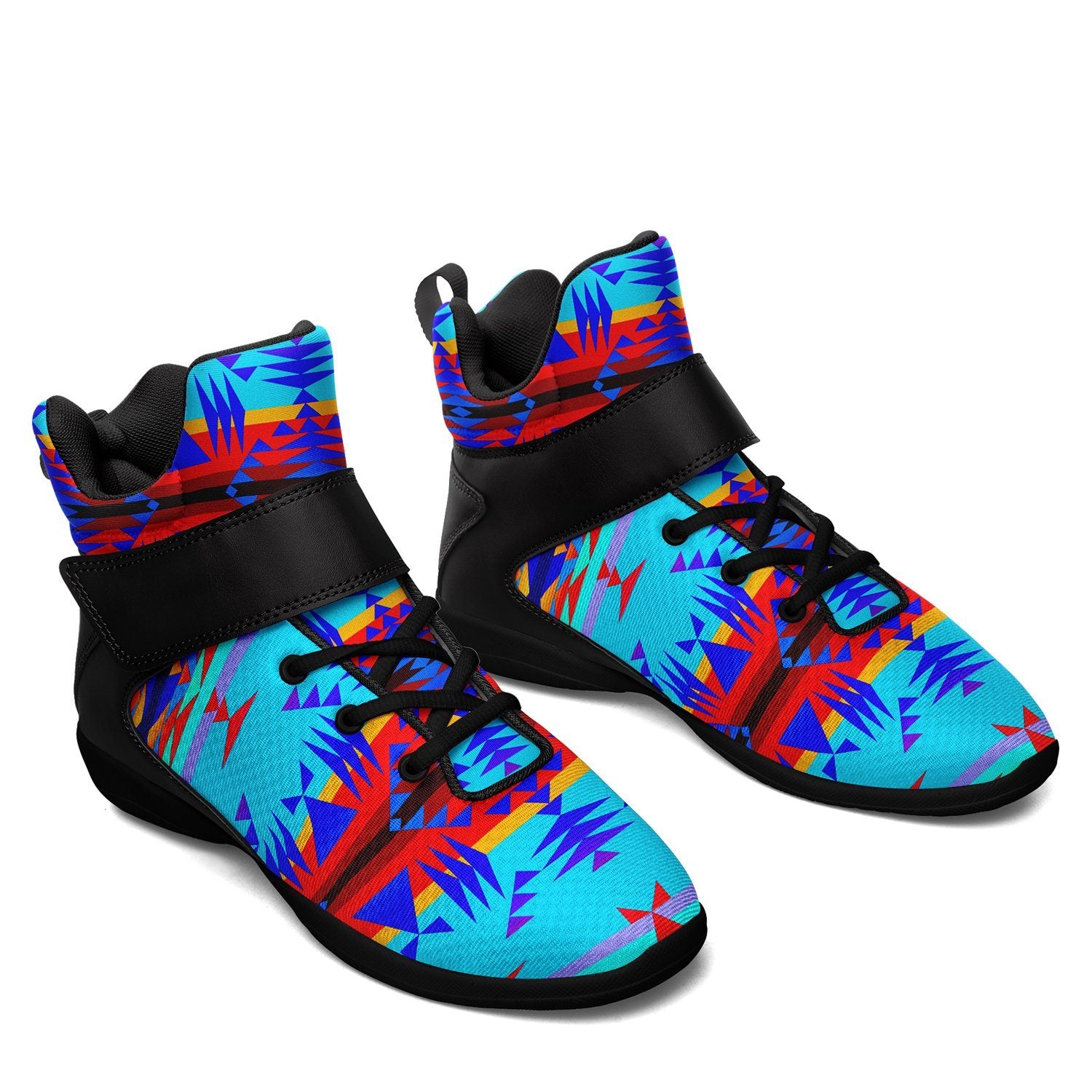 Between the Mountains Blue Ipottaa Basketball / Sport High Top Shoes 49 Dzine