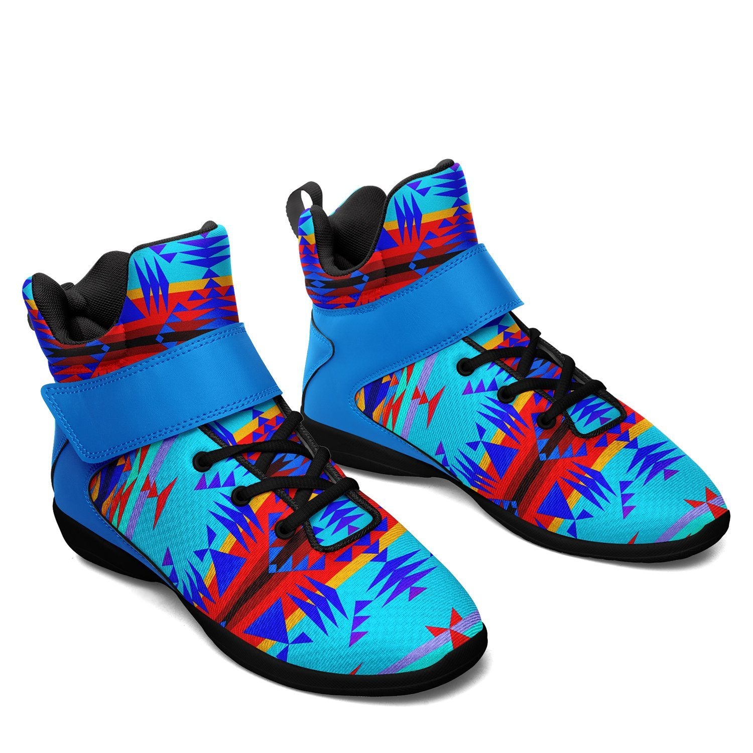 Between the Mountains Blue Ipottaa Basketball / Sport High Top Shoes 49 Dzine