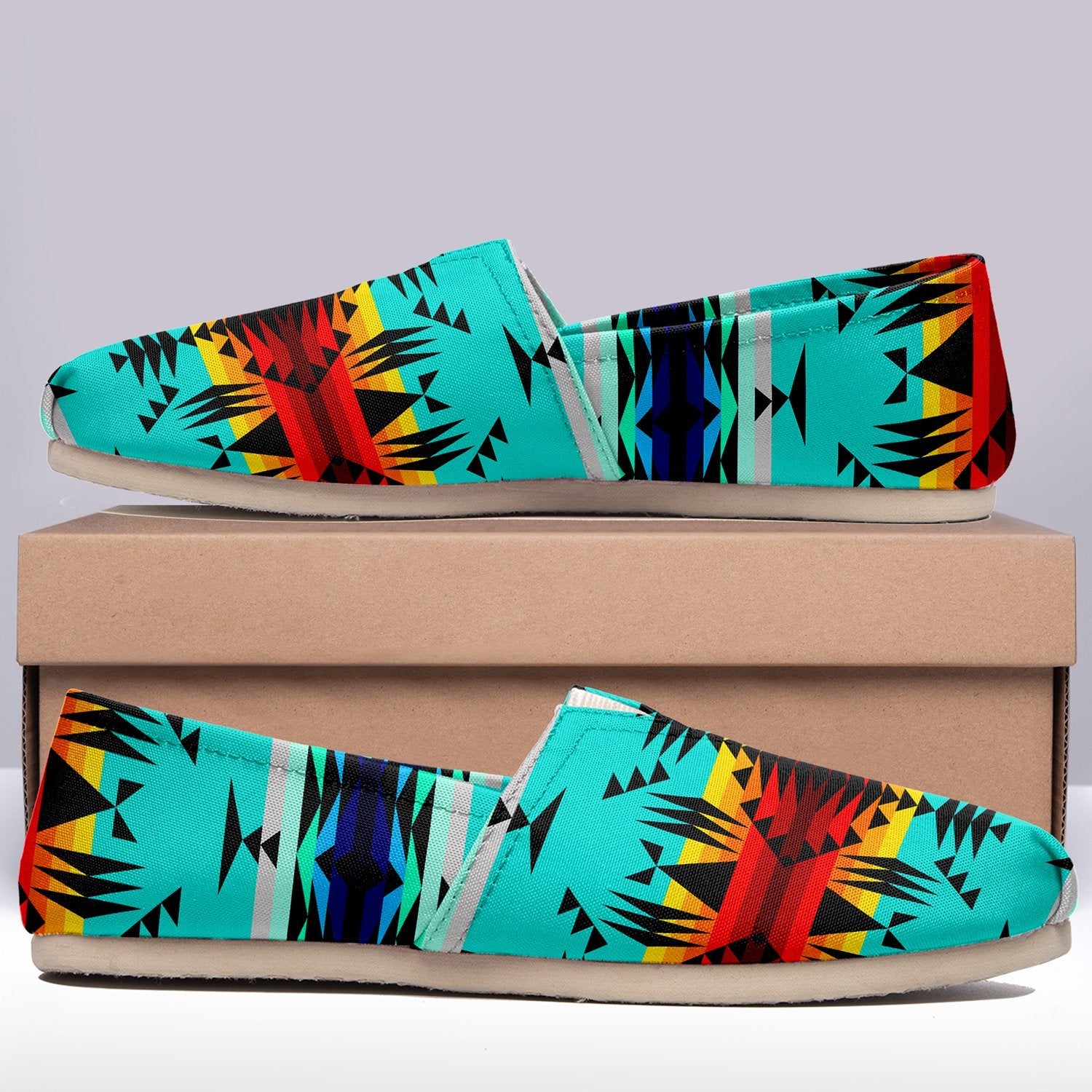 Between the Mountains Casual Unisex Slip On Shoe Herman
