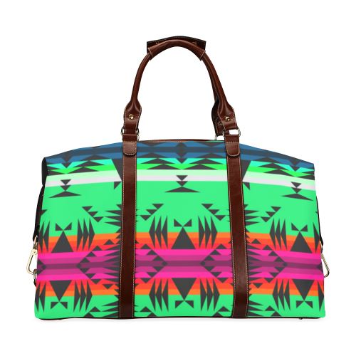 Between the Mountains Deep Lake Classic Travel Bag (Model 1643) Remake Classic Travel Bags (1643) e-joyer