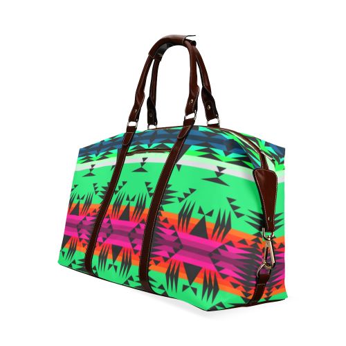 Between the Mountains Deep Lake Classic Travel Bag (Model 1643) Remake Classic Travel Bags (1643) e-joyer