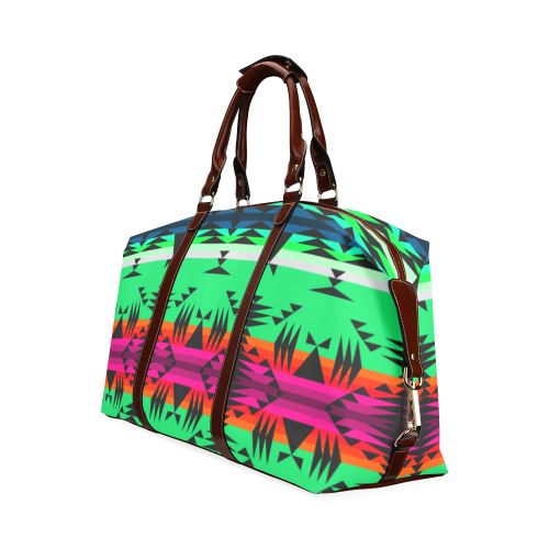 Between the Mountains Deep Lake Classic Travel Bag (Model 1643) Remake Classic Travel Bags (1643) e-joyer