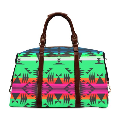 Between the Mountains Deep Lake Classic Travel Bag (Model 1643) Remake Classic Travel Bags (1643) e-joyer