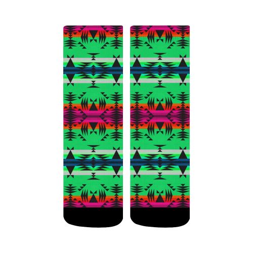 Between the Mountains Deep Lake Crew Socks Crew Socks e-joyer