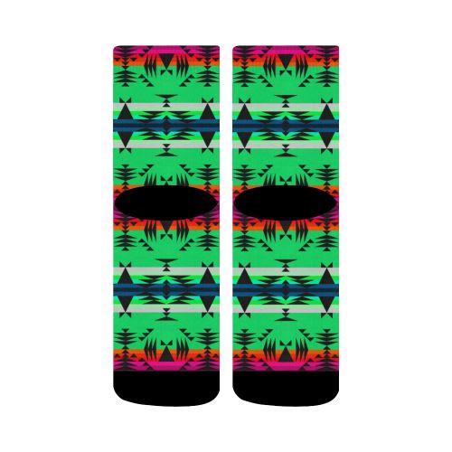 Between the Mountains Deep Lake Crew Socks Crew Socks e-joyer