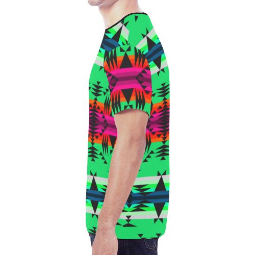 Between the Mountains Deep Lake New All Over Print T-shirt for Men (Model T45) New All Over Print T-shirt for Men (T45) e-joyer