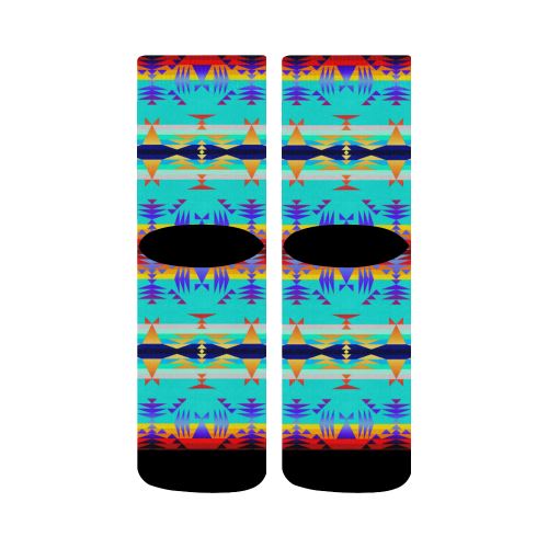 Between the Mountains Fire Crew Socks Crew Socks e-joyer