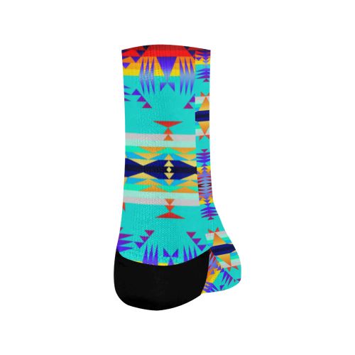 Between the Mountains Fire Crew Socks Crew Socks e-joyer