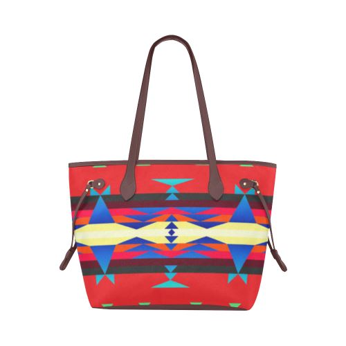 Between the Mountains Greasy Sierra Clover Canvas Tote Bag (Model 1661) Clover Canvas Tote Bag (1661) e-joyer