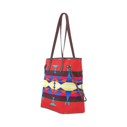 Between the Mountains Greasy Sierra Clover Canvas Tote Bag (Model 1661) Clover Canvas Tote Bag (1661) e-joyer