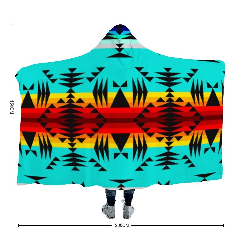 Between the Mountains Hooded Blanket 49 Dzine