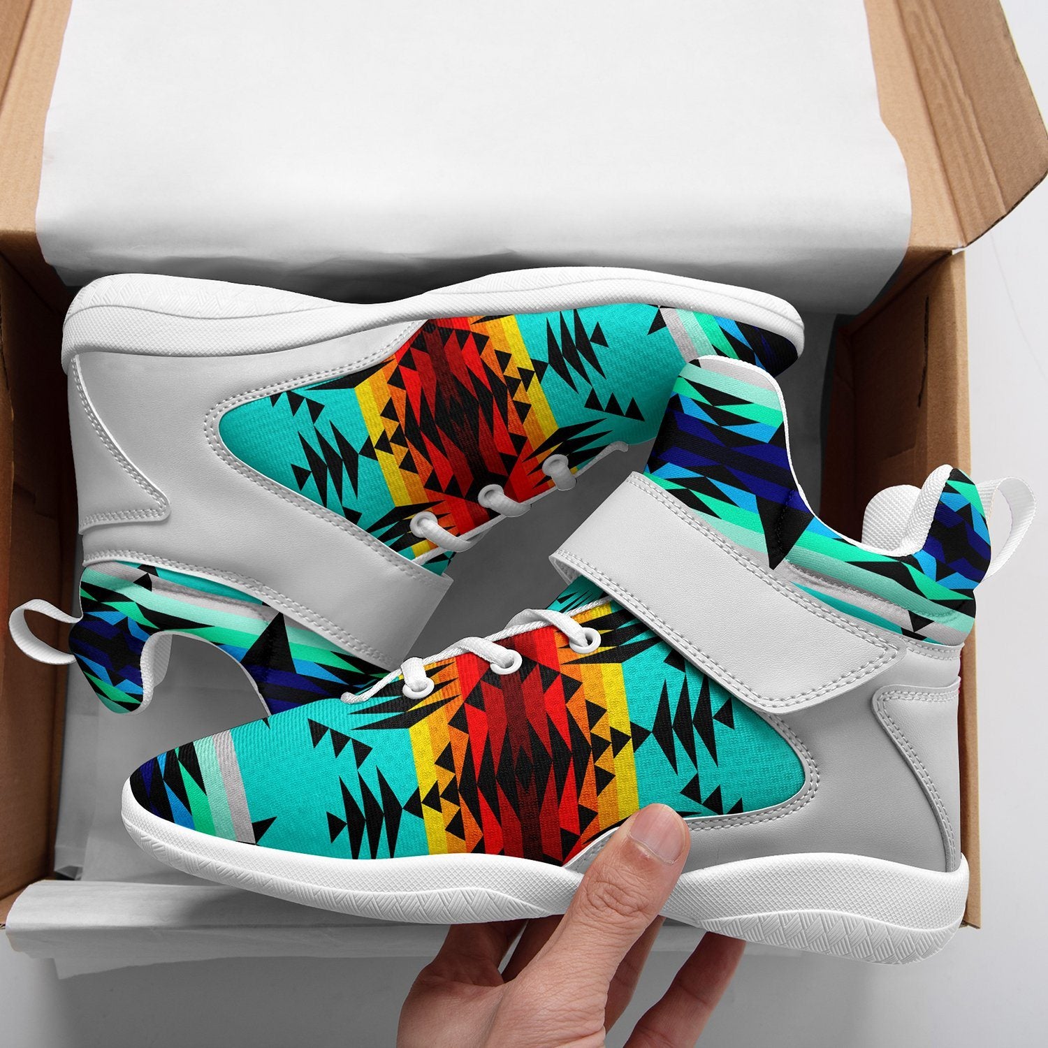 Between the Mountains Ipottaa Basketball / Sport High Top Shoes 49 Dzine