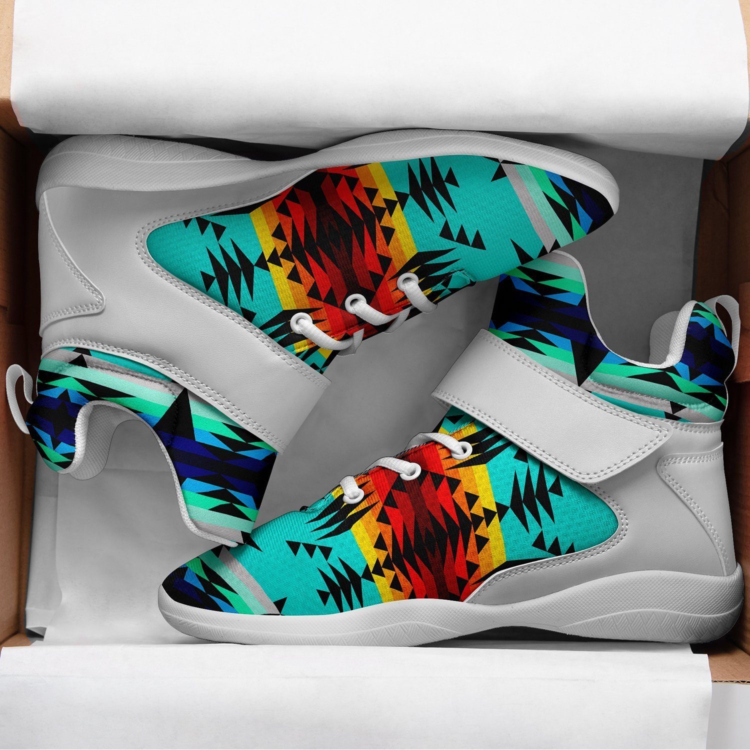 Between the Mountains Kid's Ipottaa Basketball / Sport High Top Shoes 49 Dzine