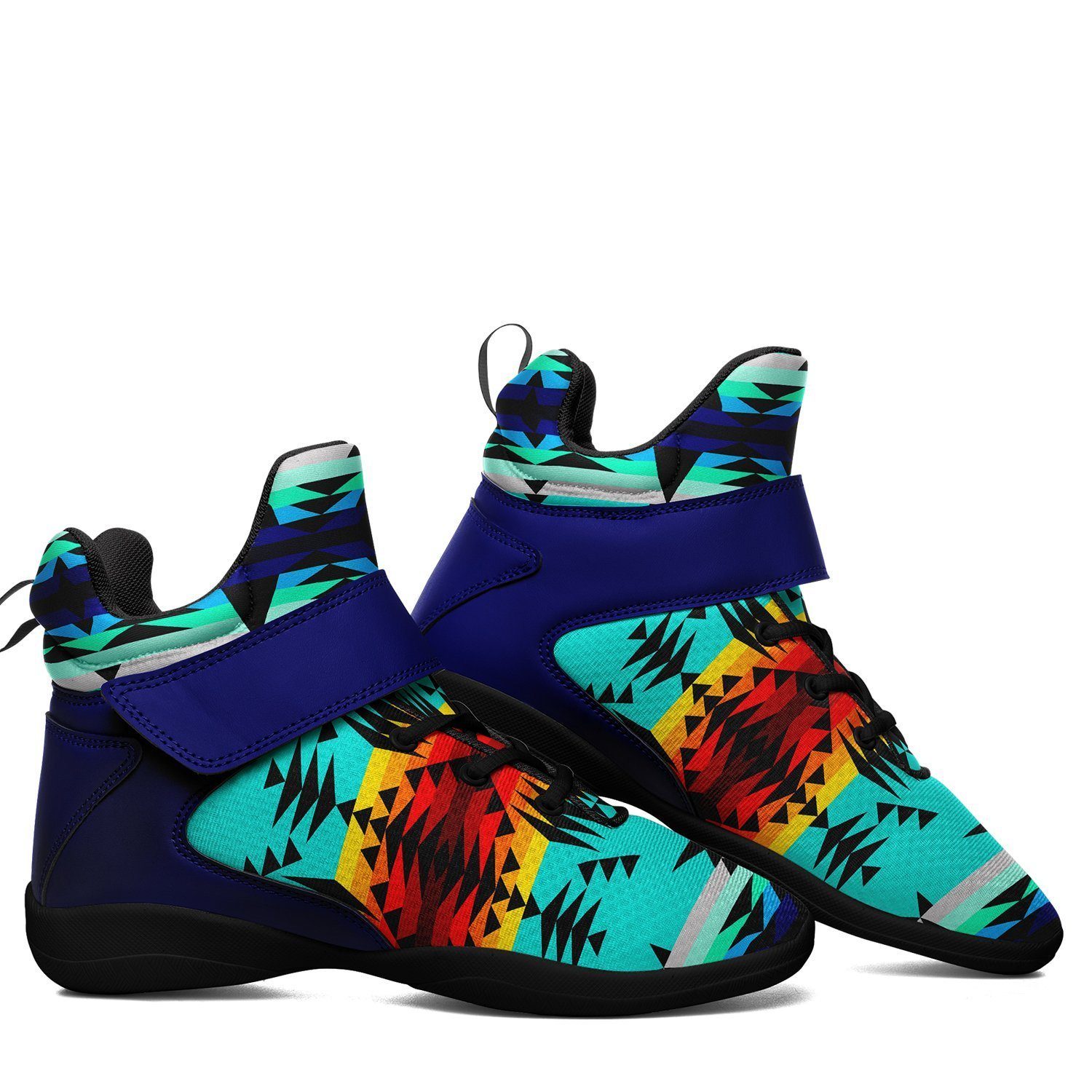 Between the Mountains Kid's Ipottaa Basketball / Sport High Top Shoes 49 Dzine