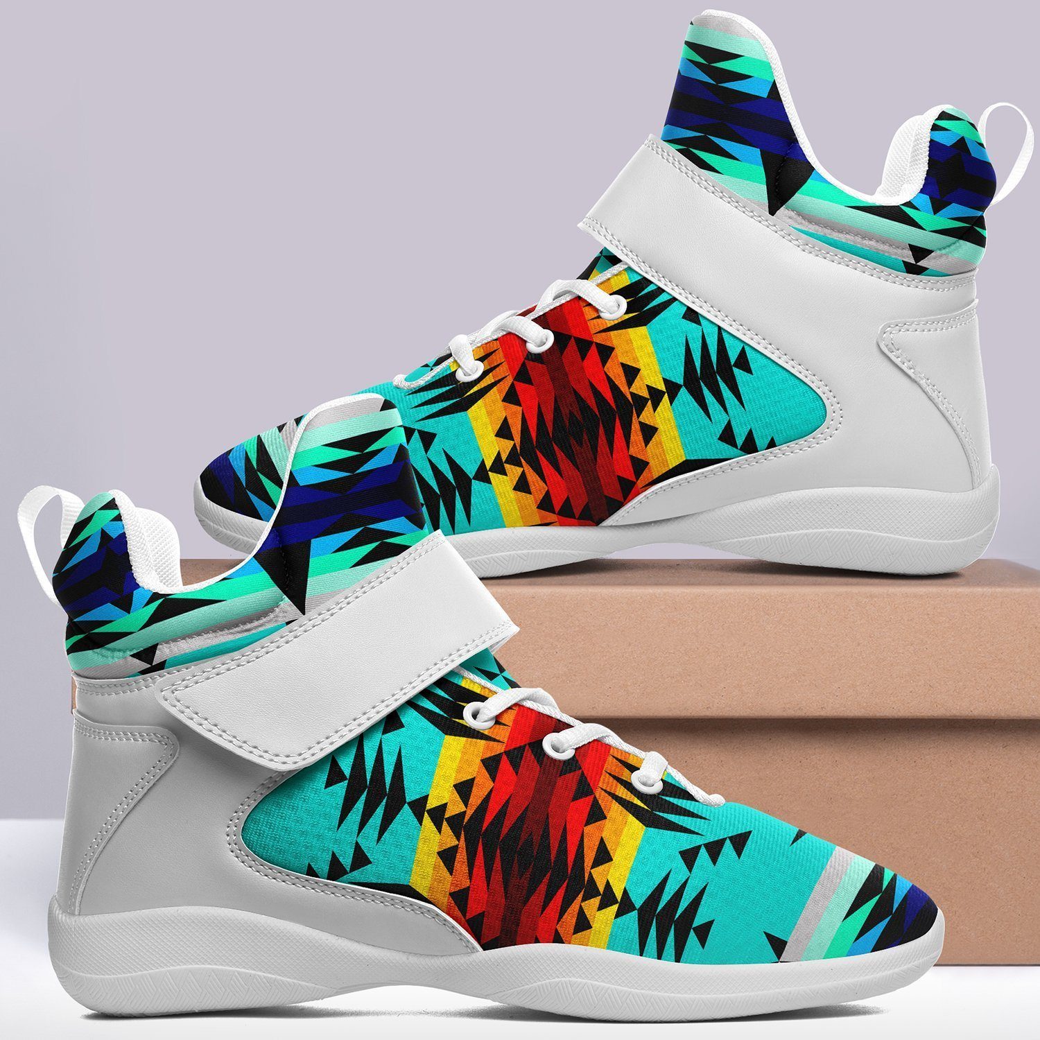 Between the Mountains Kid's Ipottaa Basketball / Sport High Top Shoes 49 Dzine