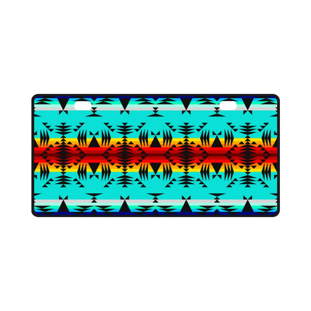 Between the Mountains License Plate License Plate e-joyer