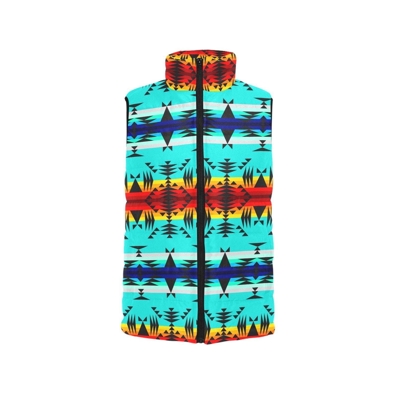 Between the Mountains Men's Padded Vest Jacket (Model H44) Men's Padded Vest Jacket (H44) e-joyer