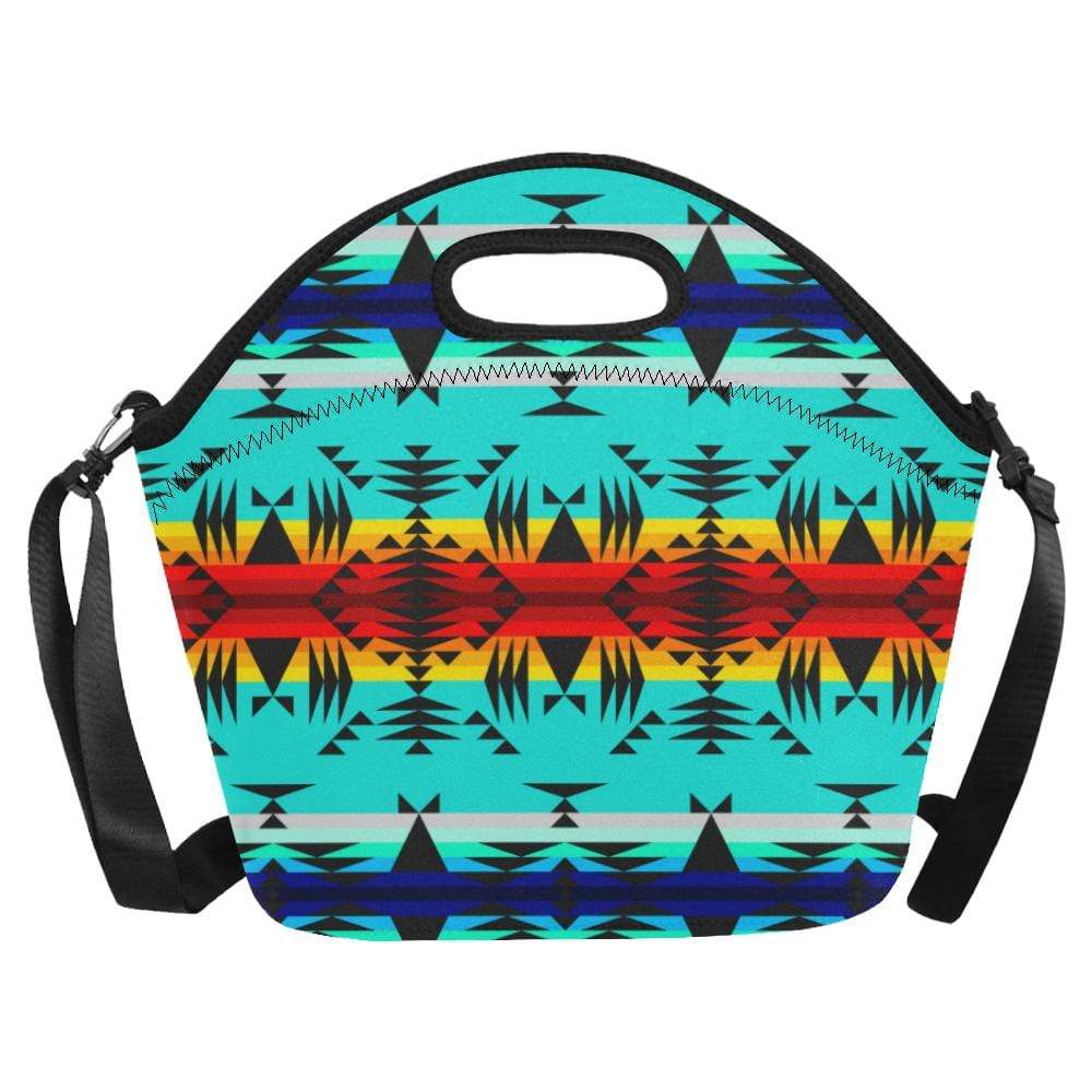Between the Mountains Neoprene Lunch Bag/Large (Model 1669) Neoprene Lunch Bag/Large (1669) e-joyer