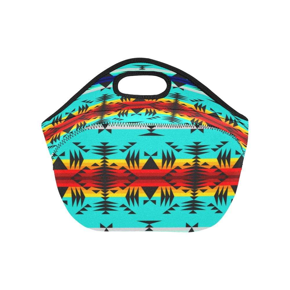 Between the Mountains Neoprene Lunch Bag/Small (Model 1669) Neoprene Lunch Bag/Small (1669) e-joyer